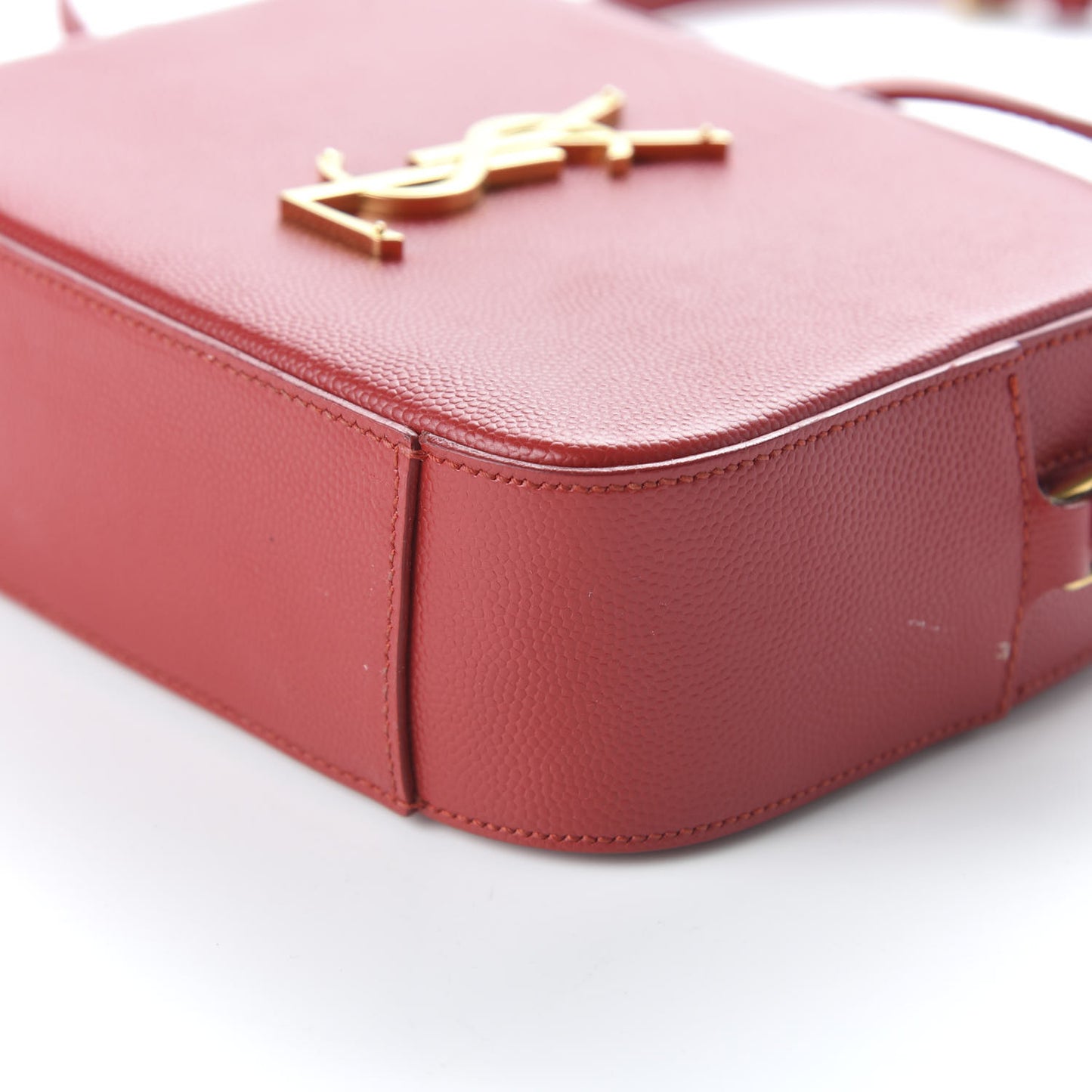 Grain De Poudre Small Classic Monogram Camera Bag New Red