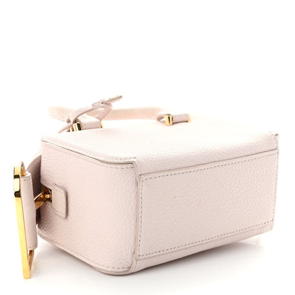 Delvaux Taurillon Soft Nano Cool Box Satchel Silk Pink 4 of 10