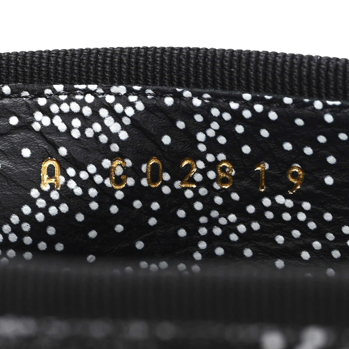 Calfskin Camellia Printed Cap Toe Ballerina Flats 36.5 Black White