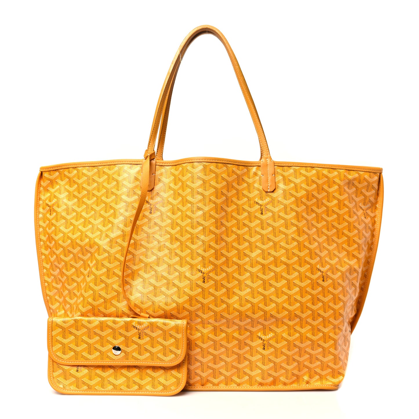 Goyardine Reversible Anjou GM Yellow