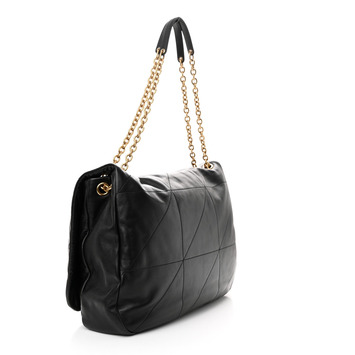 Saint Laurent Lambskin Matelasse Monogram Large Jamie 4.3 Black 3 of 11