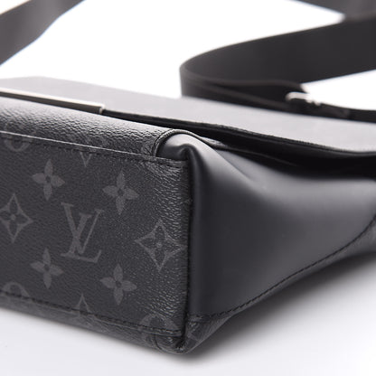 Louis Vuitton Monogram Eclipse Explorer PM Black 10 of 11