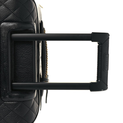 Chanel Calfskin Quilted Coco Case Trolley Black 8 of 18