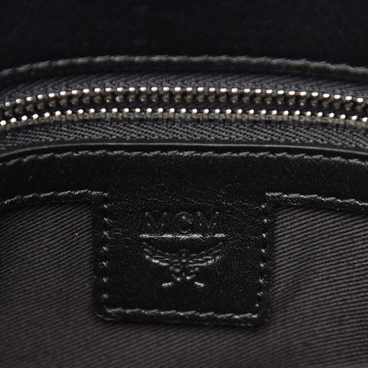 MCM Visetos Large Essential Tote Black 7 of 9