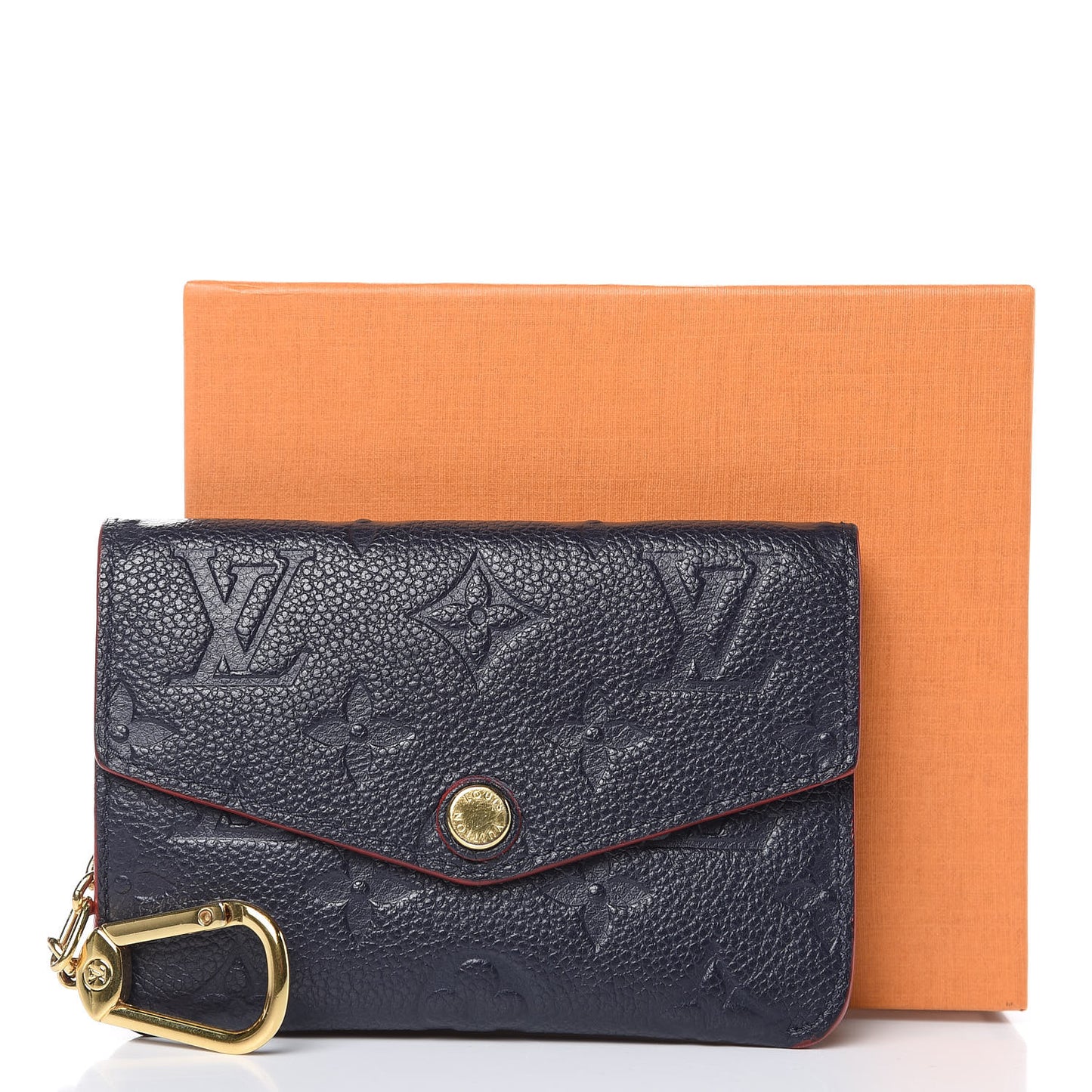 Empreinte Key Pouch Marine Rouge