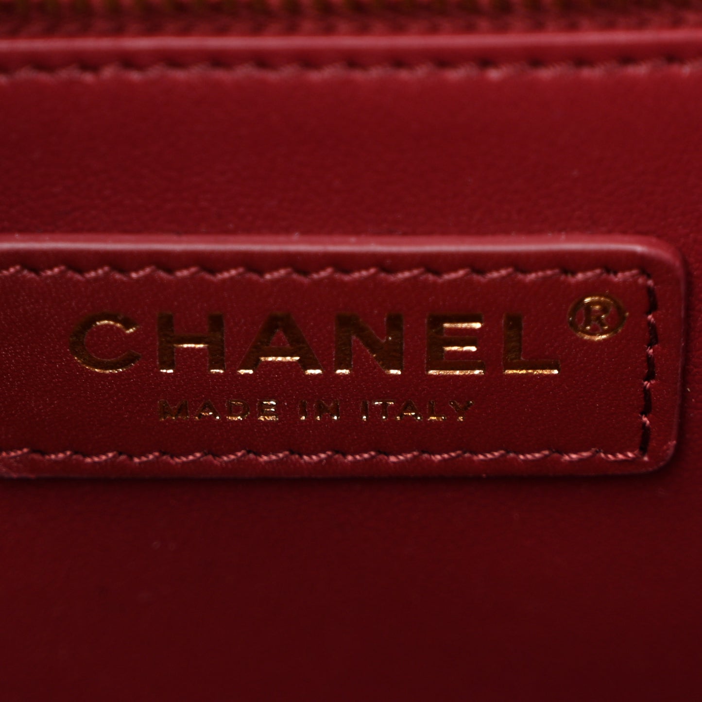 Calfskin Crocodile Embossed Archetype Small Shopping Tote Burgundy