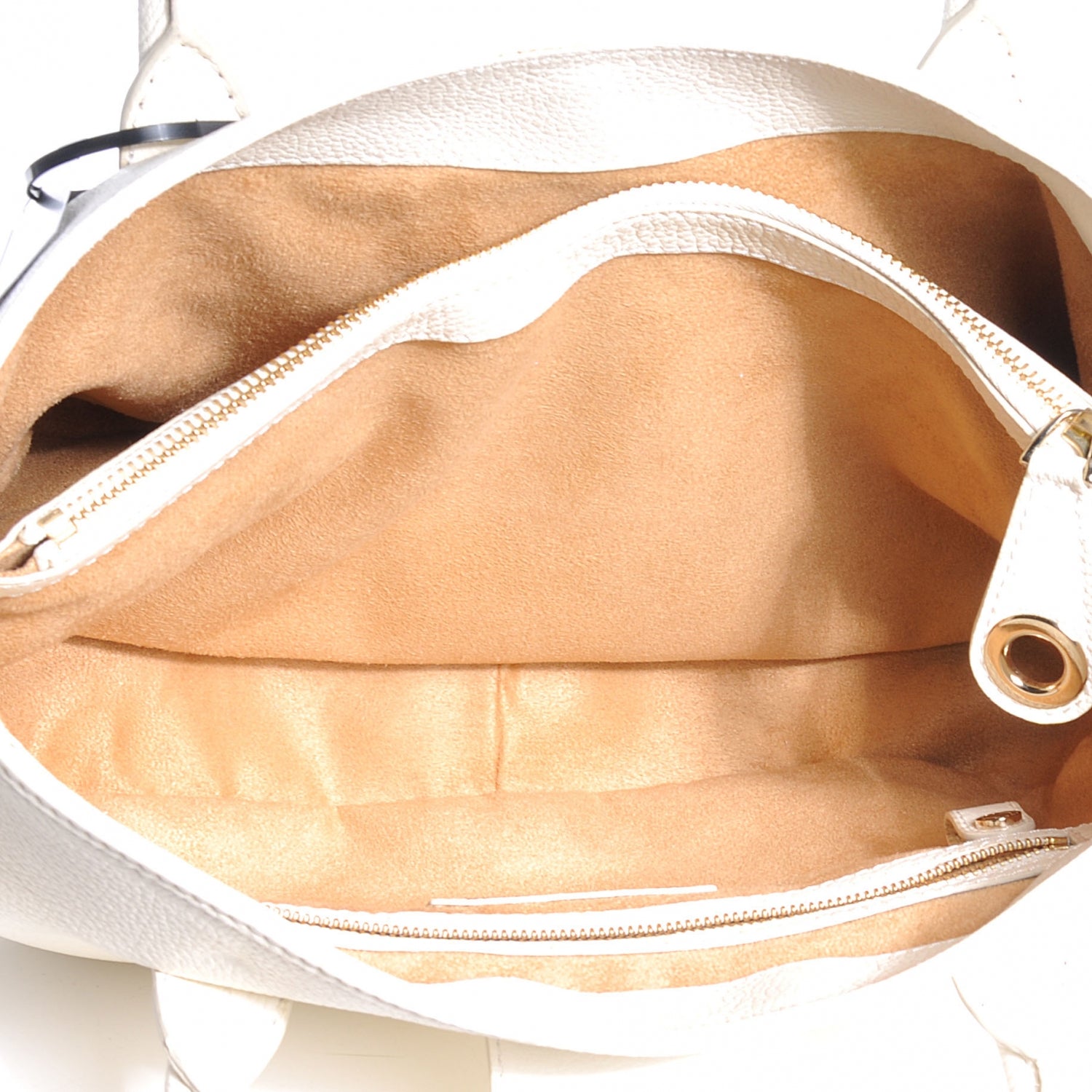 Jimmy Choo Calfskin Rania White 5 of 7