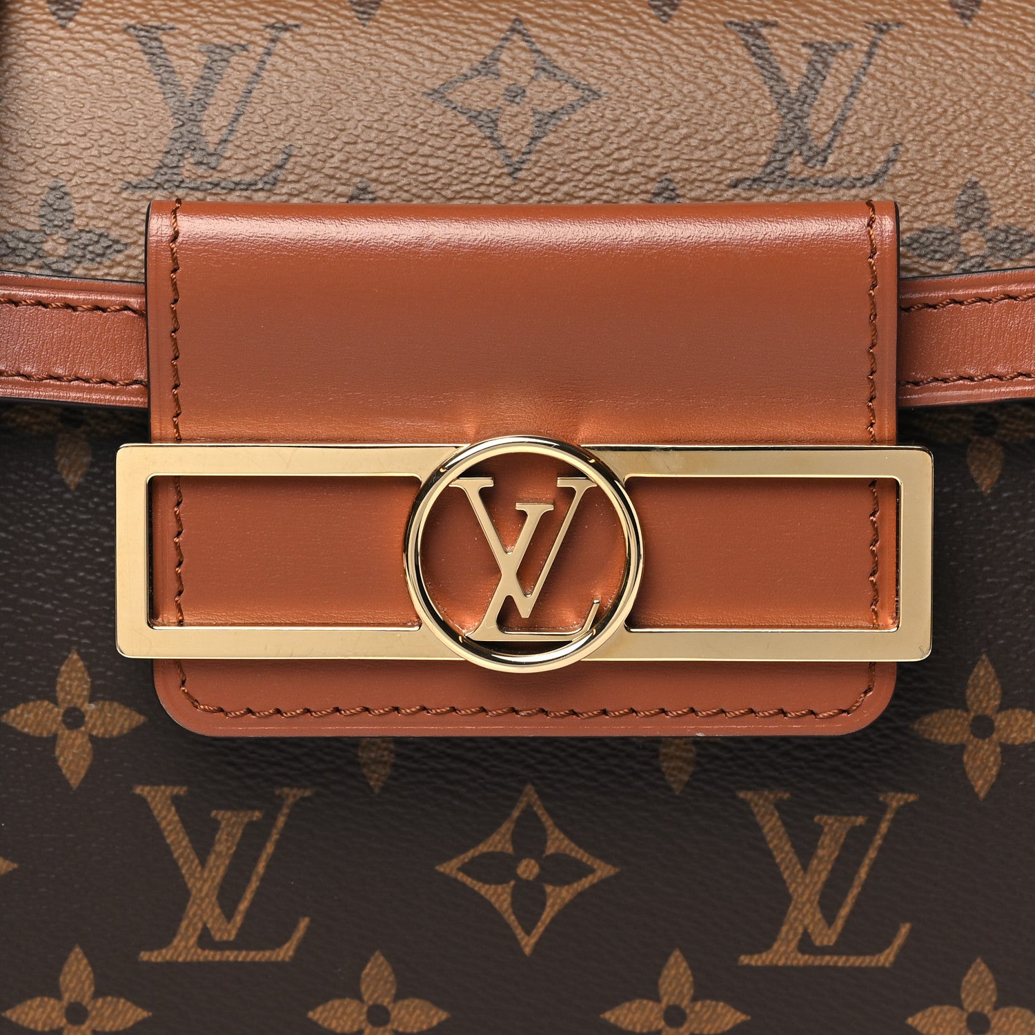 Louis Vuitton Reverse Mongram Dauphine Capitale 7 of 9
