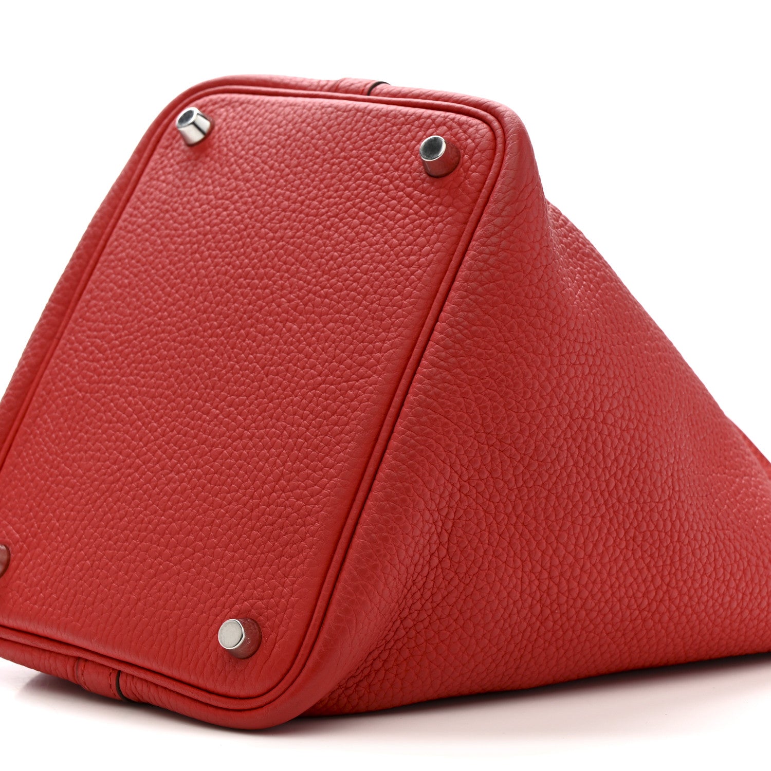 Hermes Taurillon Clemence Picotin Lock 18 PM Rouge Pivoine 10 of 10
