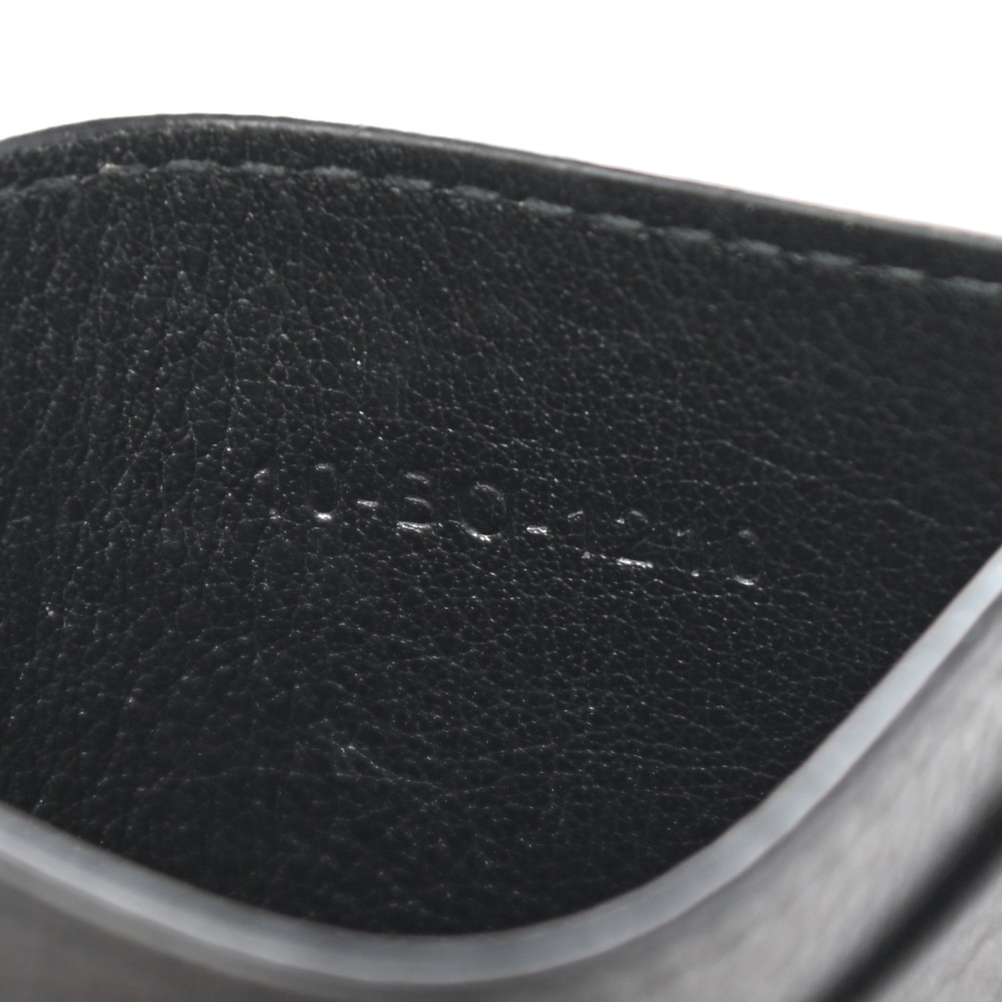 Grained Calfskin Embroidered Floral Lady Dior Card Holder Black