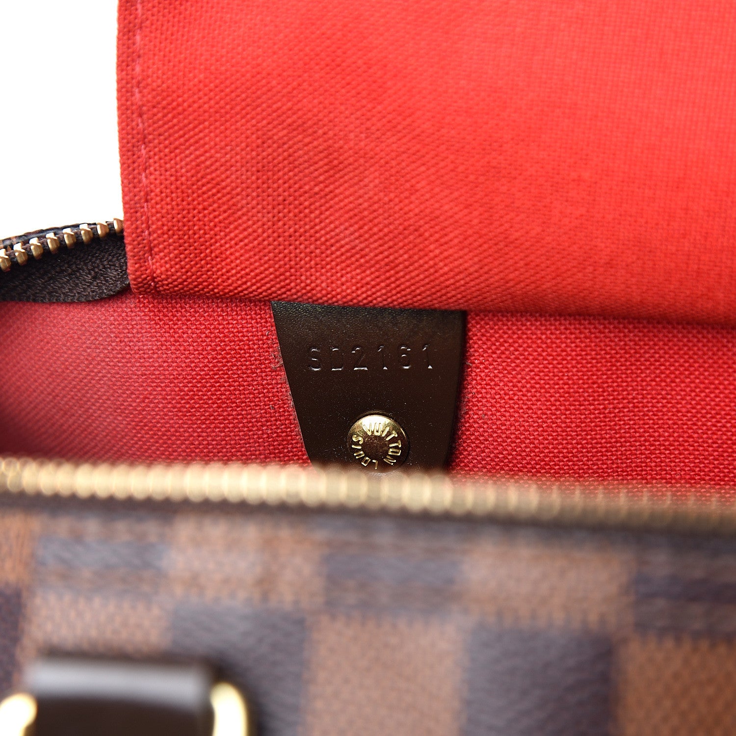 Louis Vuitton Damier Ebene Speedy 35 6 of 9