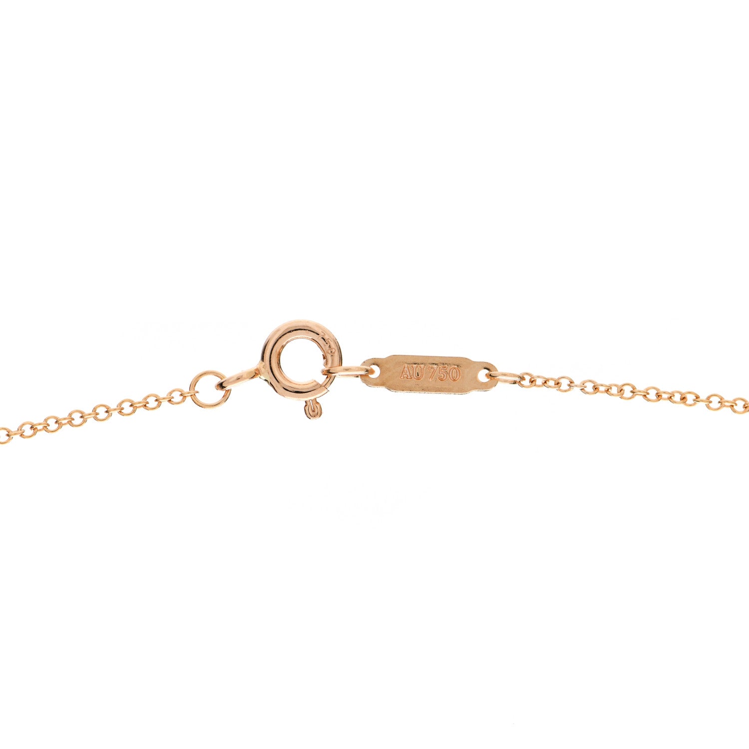 Tiffany 18K Yellow Gold Diamond Mini Bow Pave Pendant Necklace 6 of 7