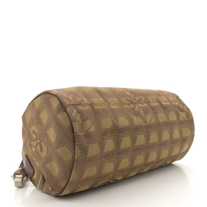 Chanel Nylon Travel Crossbody Bag Brown 4 of 10
