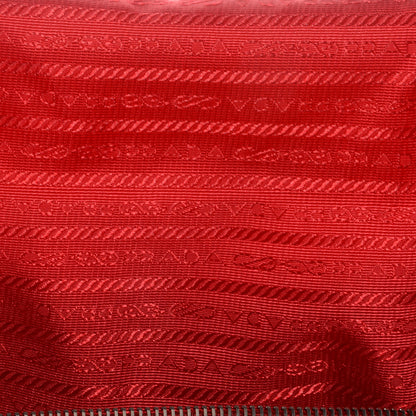 Prada Vitello Daino Shopping Tote Fuoco 10 of 11