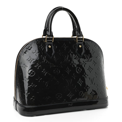 Louis Vuitton Vernis Alma PM Blue Infini 3 of 11