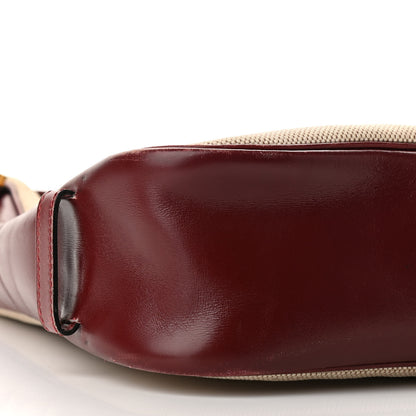 Hermes Toile Sako 32 Natural Rouge H 9 of 22