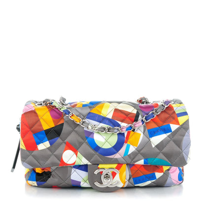 Chanel Nylon Printed Medium Coco Color Flap Multicolor 1 of 8