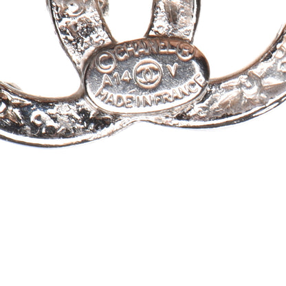 Chanel Crystal CC Earrings Silver 4 of 5