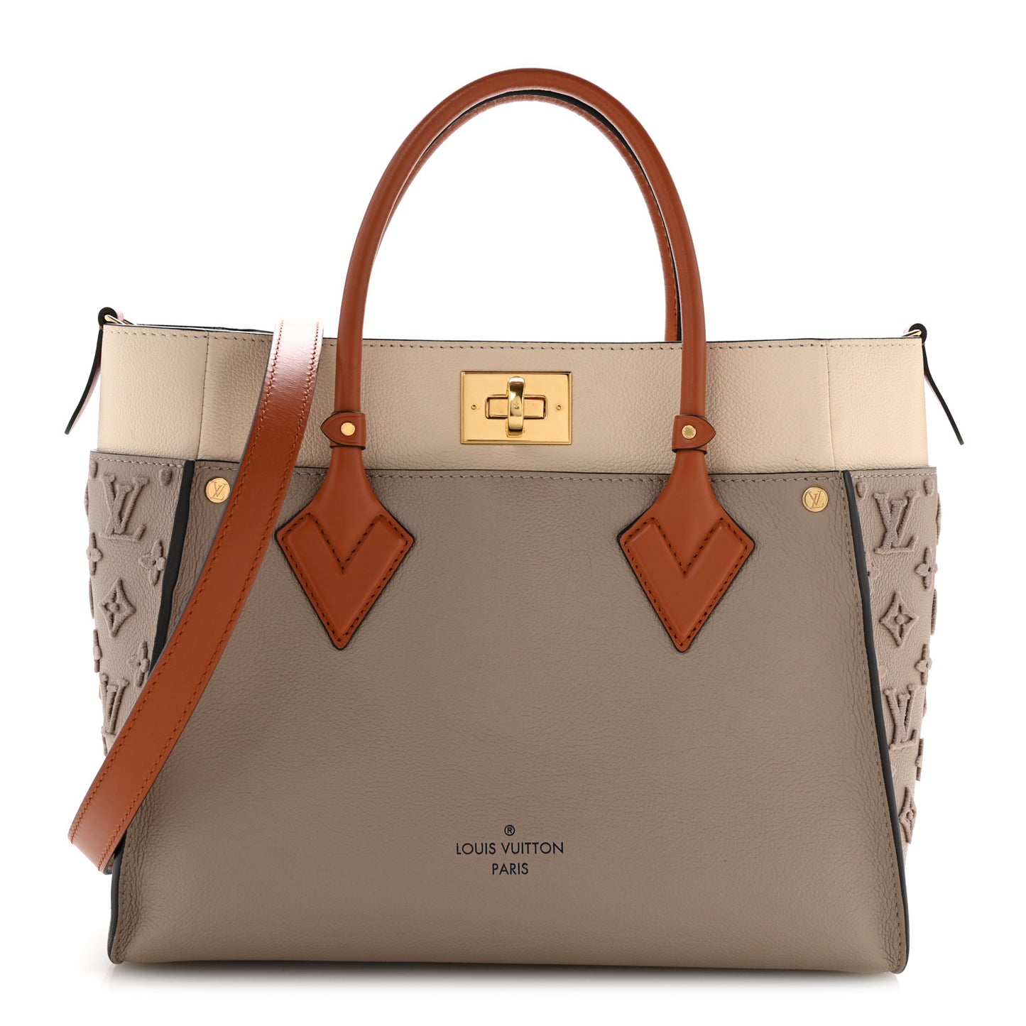 Calfskin Monogram Tufting On My Side Galet