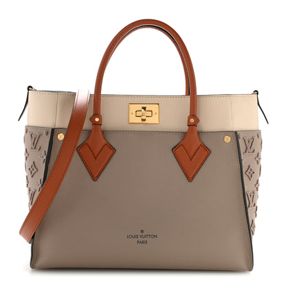 Louis Vuitton Calfskin Monogram Tufting On My Side Galet 1 of 11