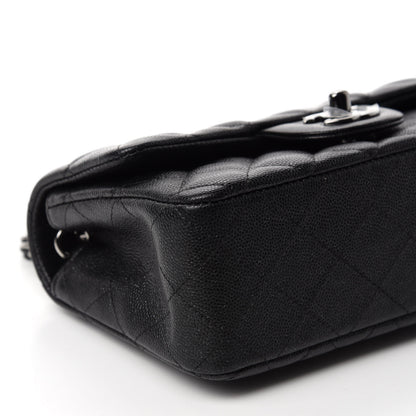 Chanel Caviar Quilted Mini Rectangular Flap Black 6 of 13