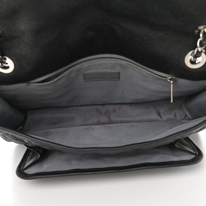 Chanel Caviar Quilted Large French Riviera Flap Black 5 of 13