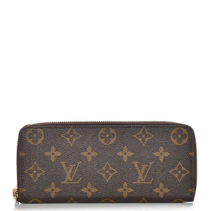 Louis Vuitton Monogram Clemence Wallet Fuchsia 1 of 8