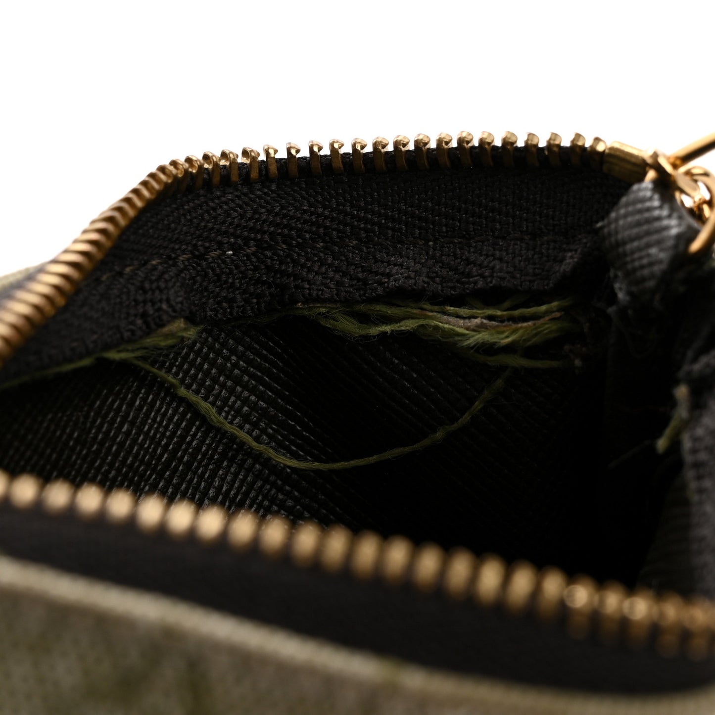 Mini Monogram Key Pouch Kaki