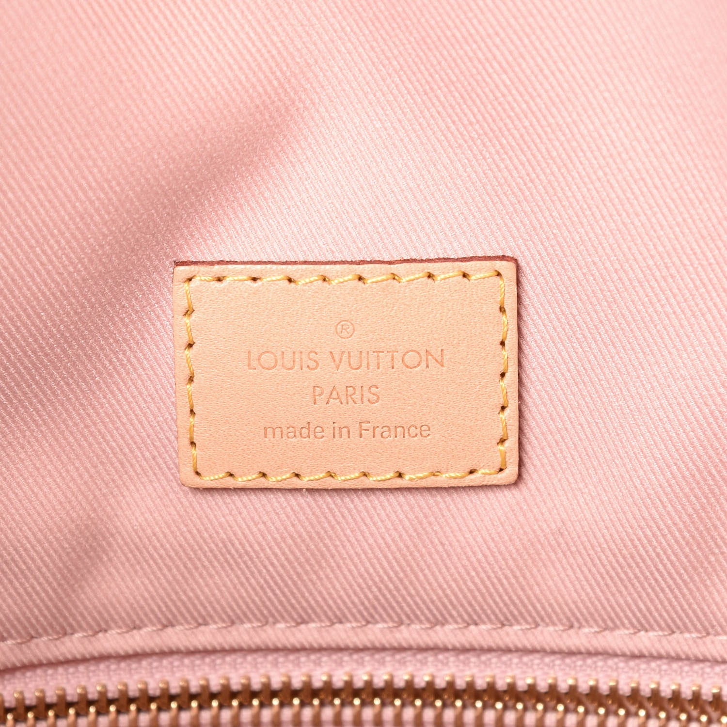 Louis Vuitton Damier Azur Graceful MM Rose Ballerine 8 of 9