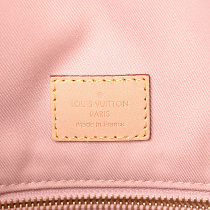 Louis Vuitton Damier Azur Graceful MM Rose Ballerine 8 of 9