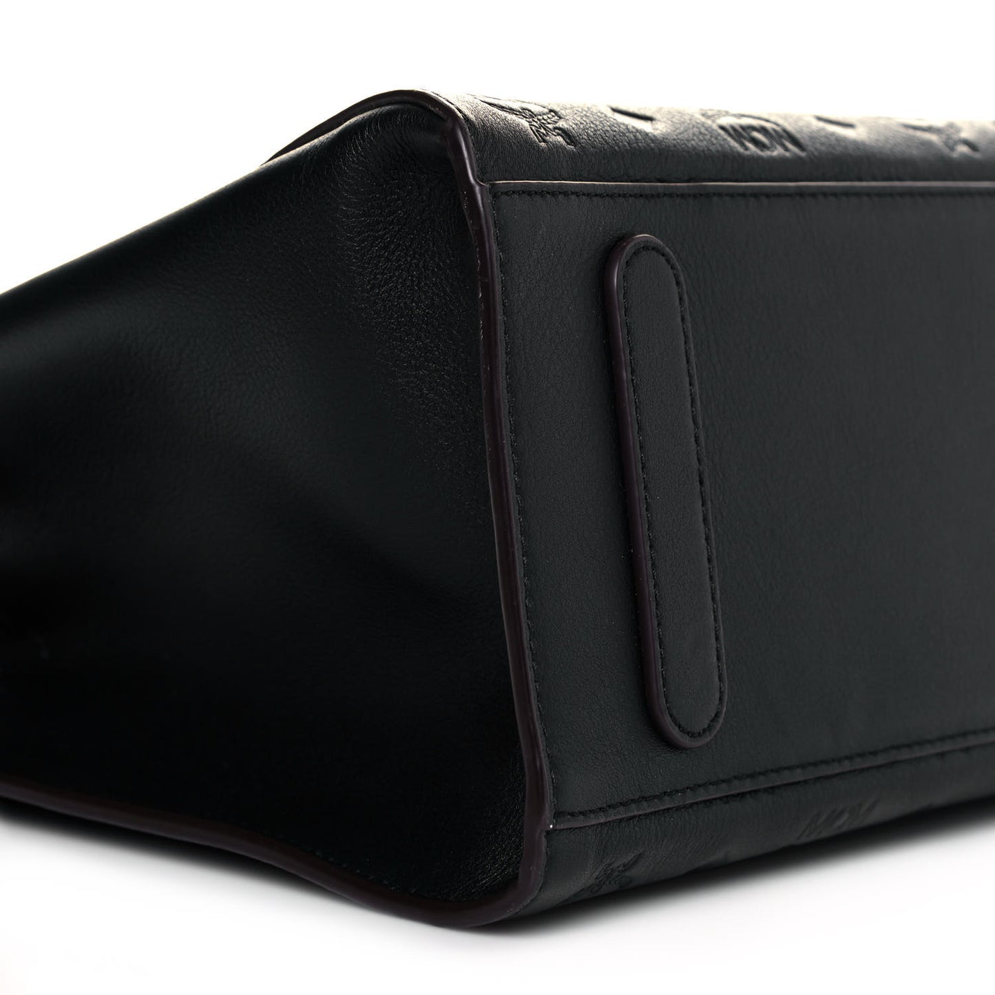 Calfskin Ottomar Monogram Medium Essential Tote Black