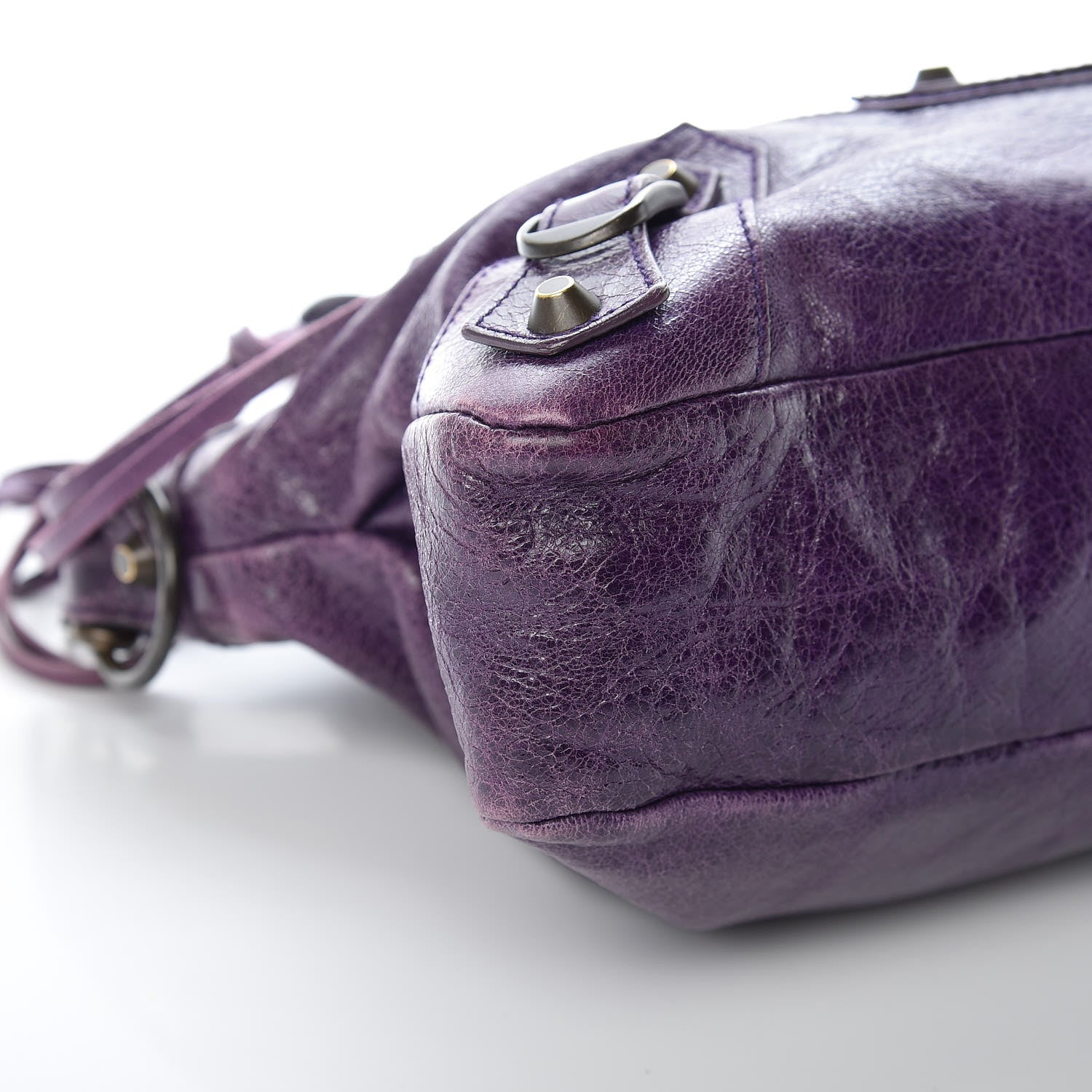 Balenciaga Agneau Classic Hardware First Raisin 10 of 11