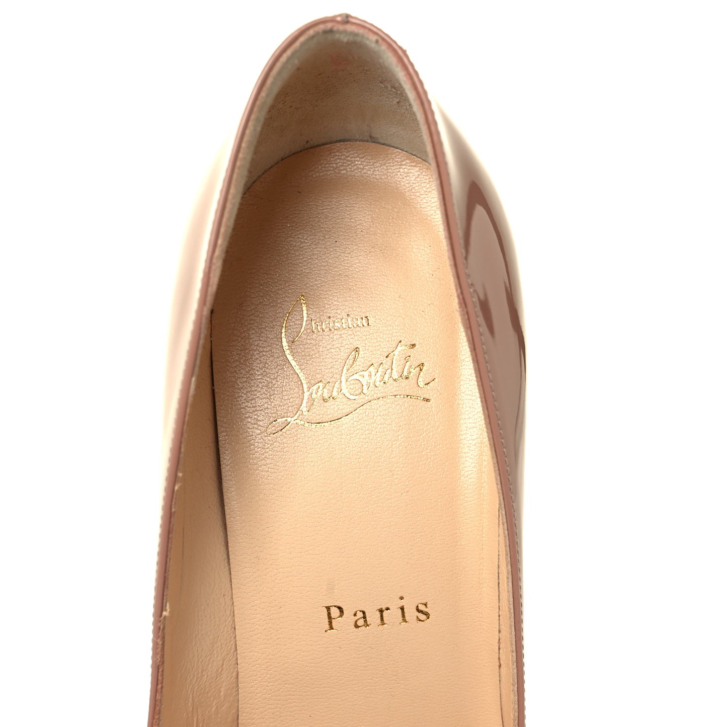 Patent Pigalle 100 Pumps 38.5 Nude