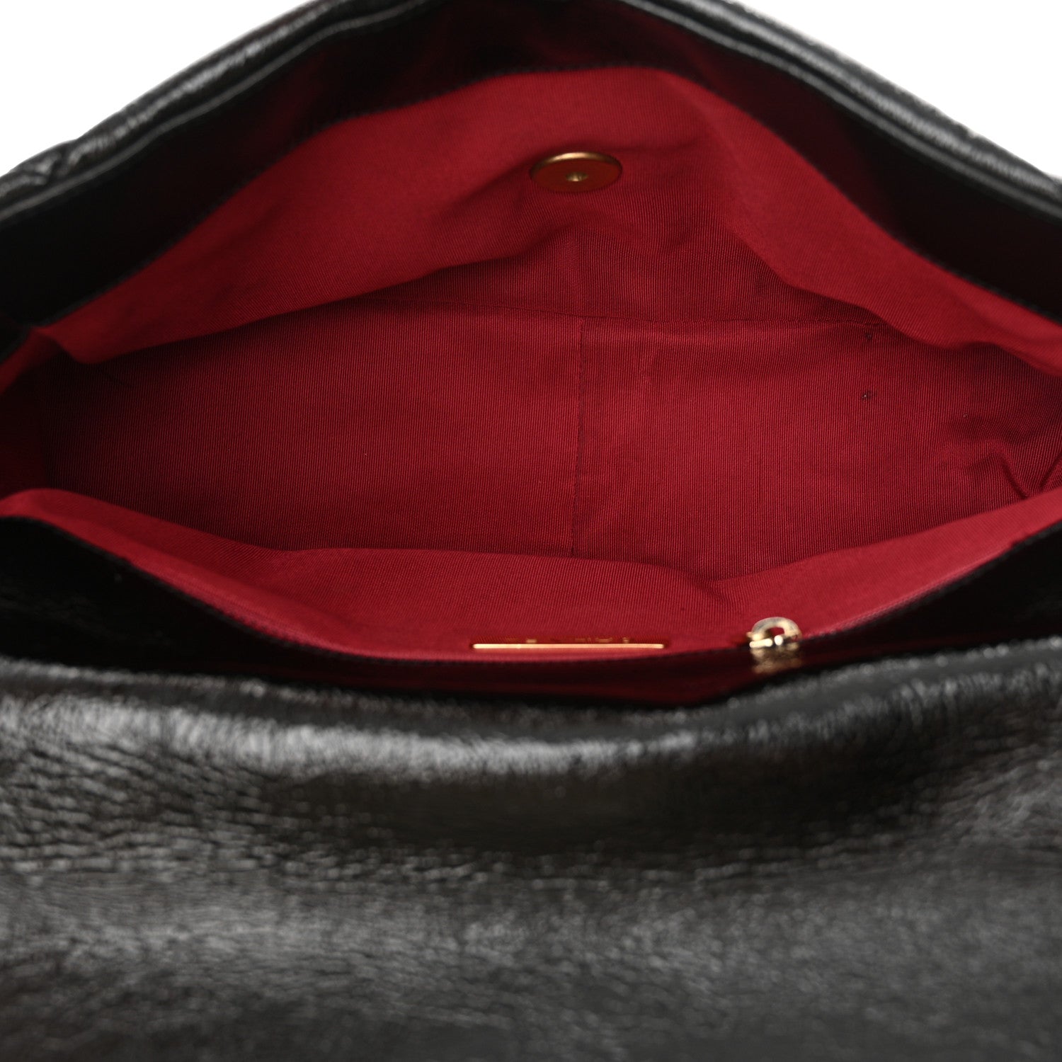 Chanel Shiny Crumpled Calfskin Quilted Large Chanel 19 Flap Black 5 of 11