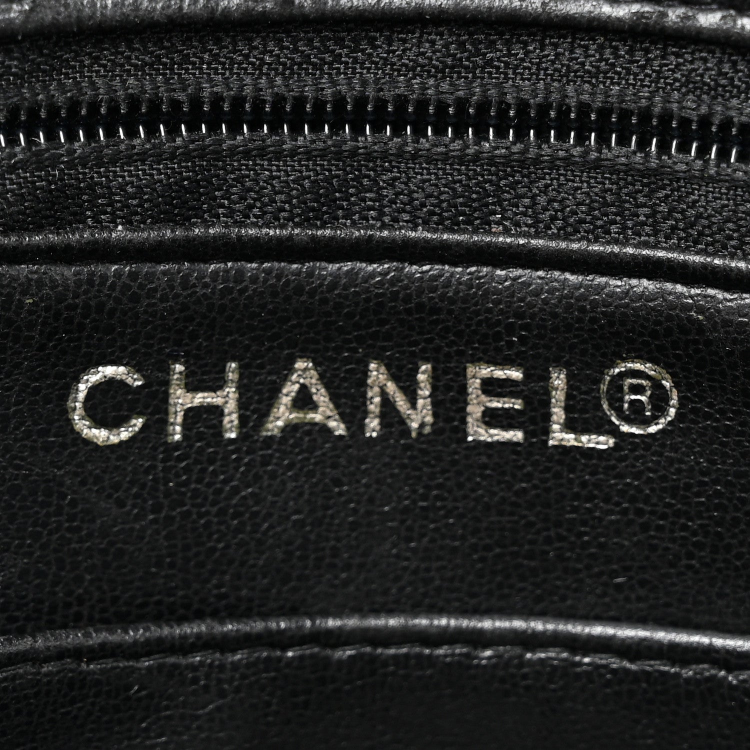 Chanel Lambskin Surpique Chevron Small Tote Black 6 of 14