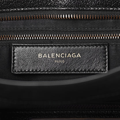 Balenciaga Chevre Classic Hardware Metallic Edge City Black 6 of 13
