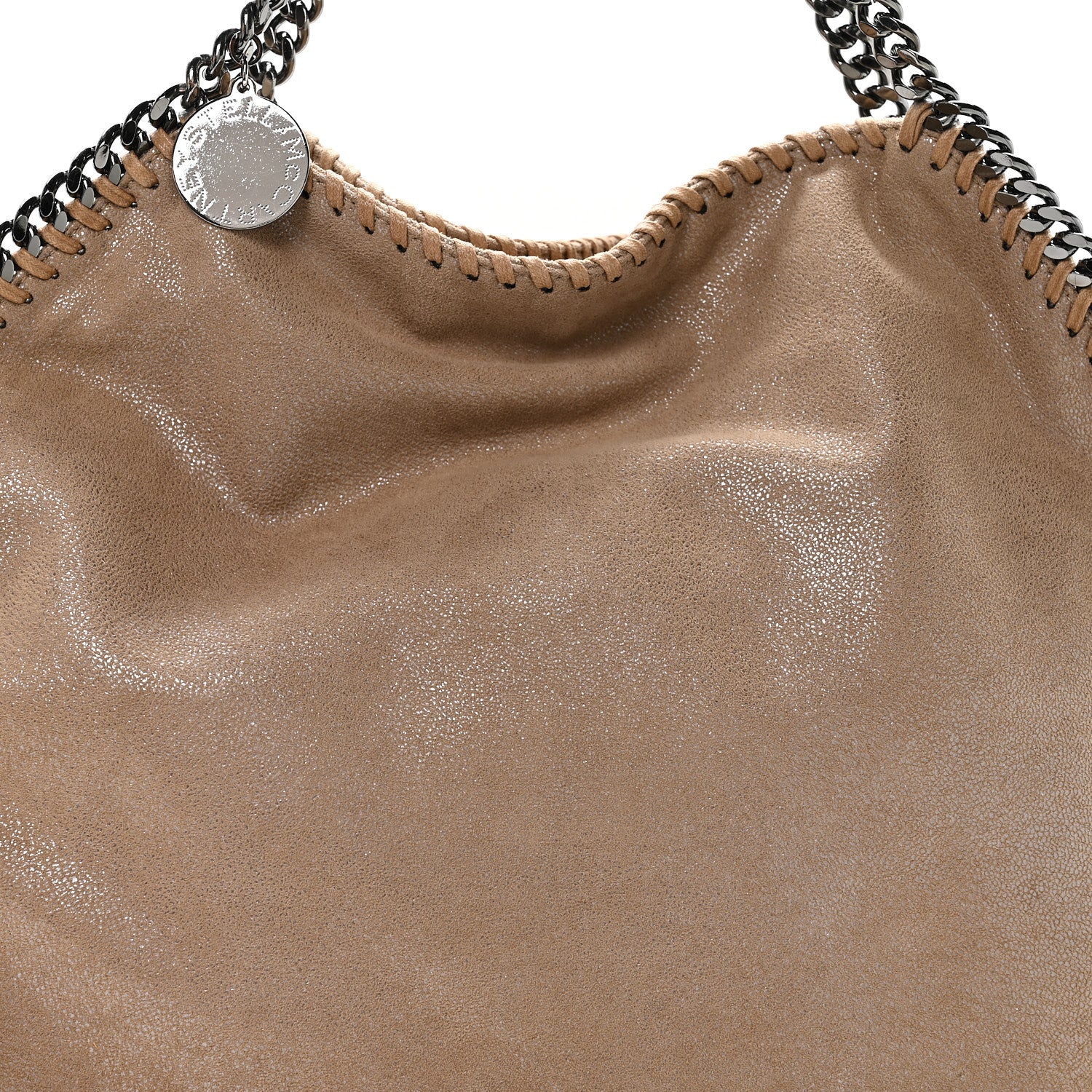Stella McCartney Shaggy Deer Small Falabella Tote Taupe 7 of 9