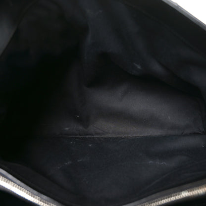 Saint Laurent Calfskin Y Quilted Monogram Large Loulou Chain Satchel Black 8 of 19