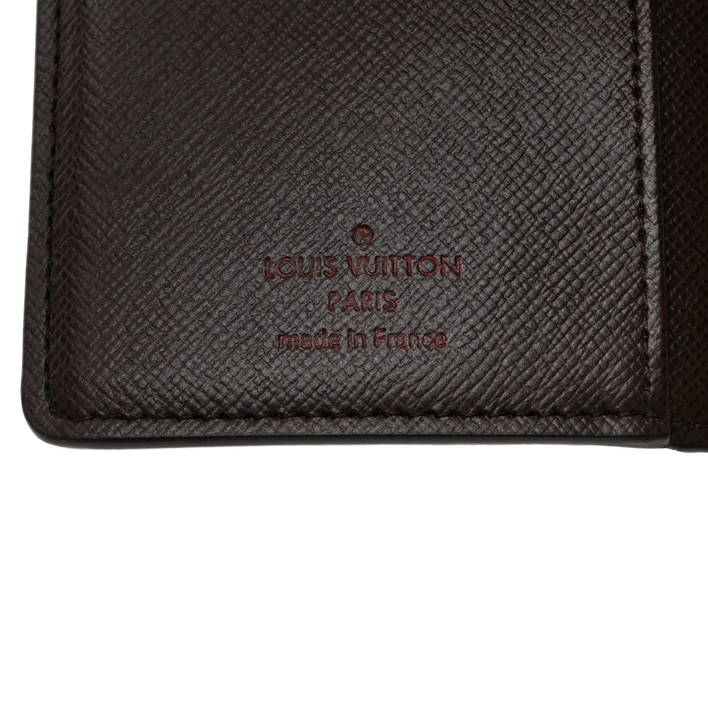 Damier Ebene Small Ring Agenda Cover
