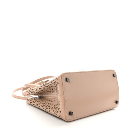 Alaia Calfskin Vienne Wave Mina 25 Bag  Sable 5 of 9