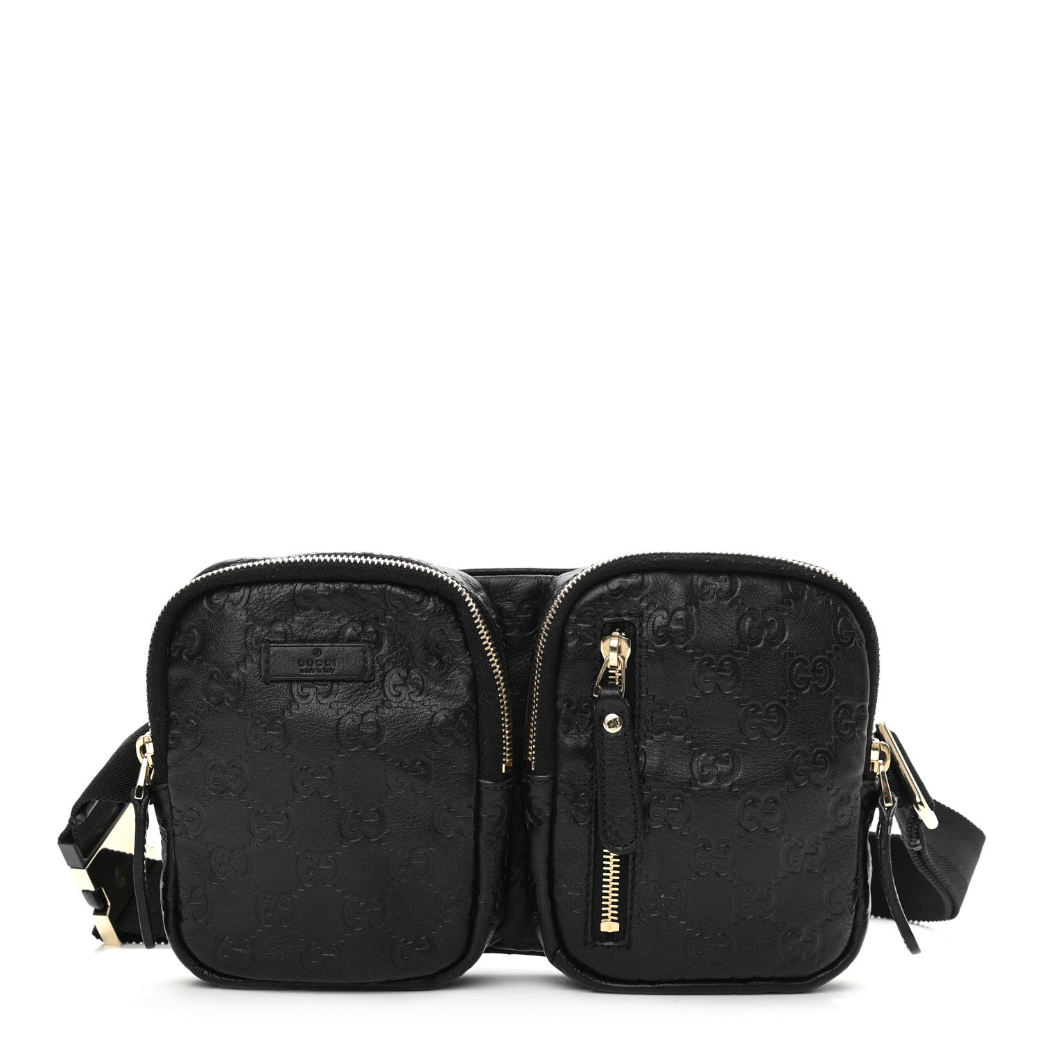 Gucci Guccissima Belt Bag Black 1 of 11