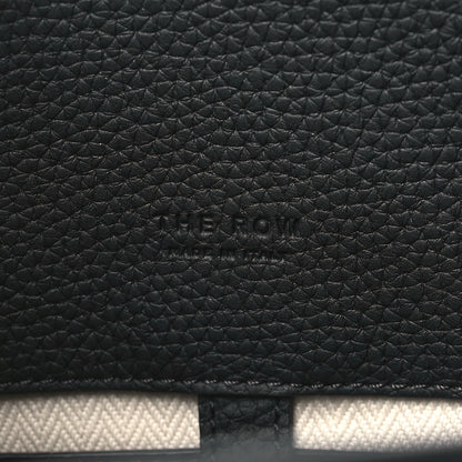 The Row Matte Grained Calfskin Soft Margaux 12 Black 6 of 9