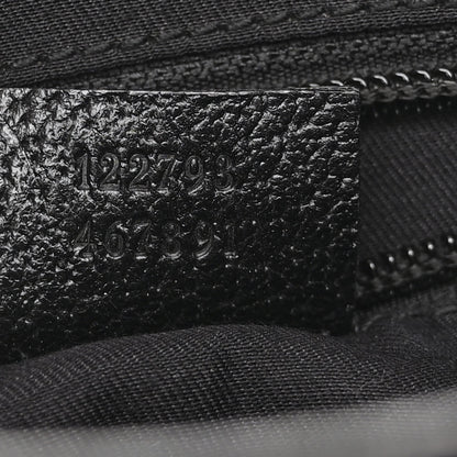 Gucci Monogram Flat Messenger Bag Black 7 of 12