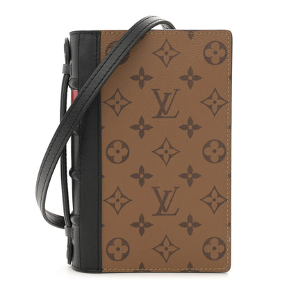 Louis Vuitton Reverse Monogram Book Chain Wallet 1 of 10
