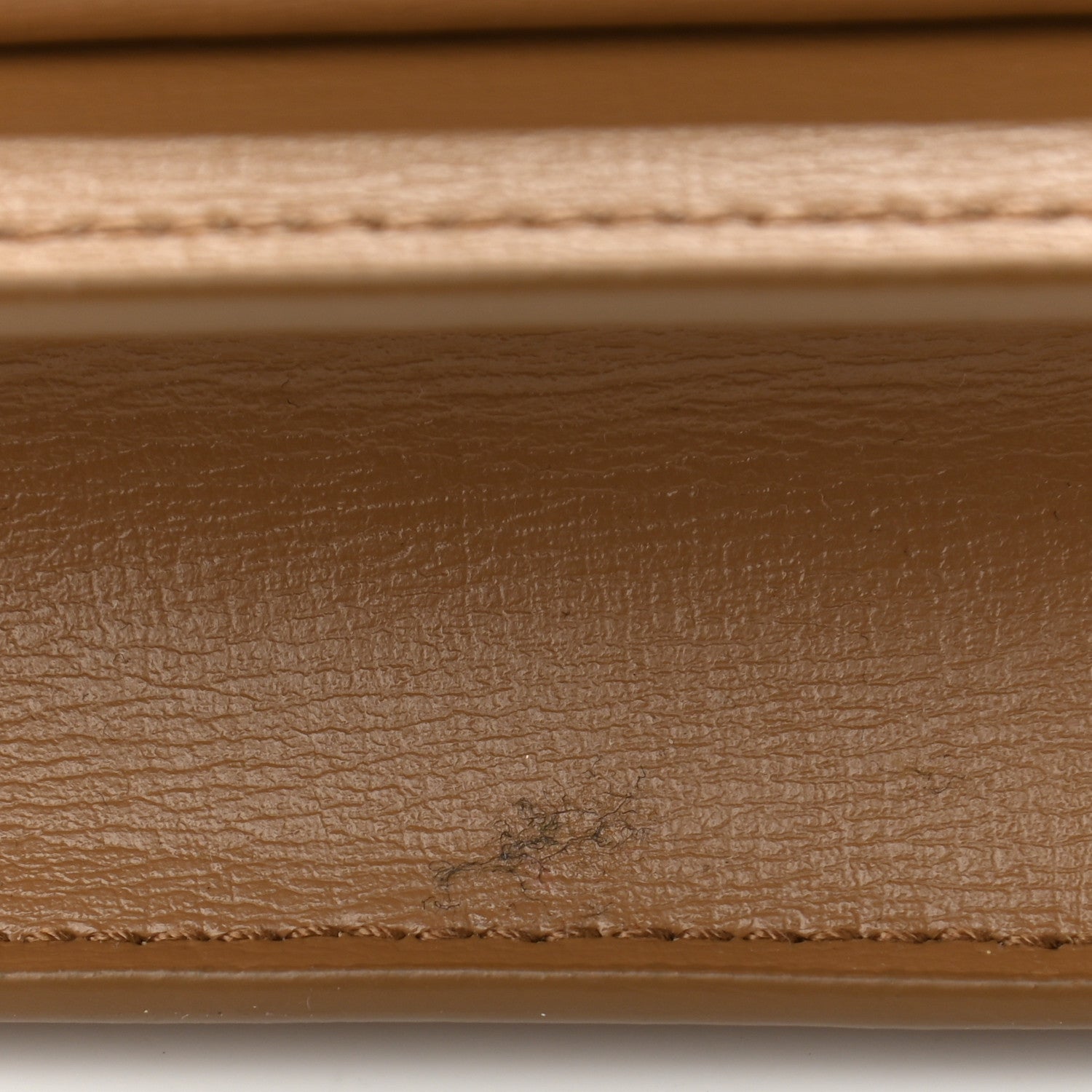 Saint Laurent Smooth Calfskin Medium Monogram Sunset Satchel Natural Tan 7 of 11