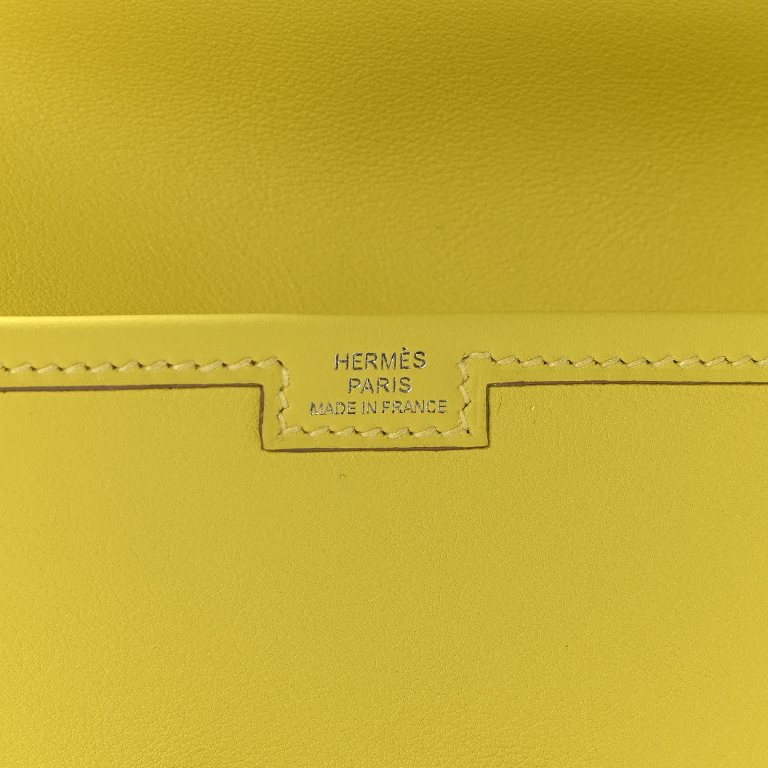 Hermes Swift Jige Duo Clutch Lime 8 of 10