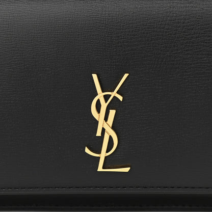 Saint Laurent Smooth Calfskin Monogram Phone Holder Crossbody Black 9 of 10