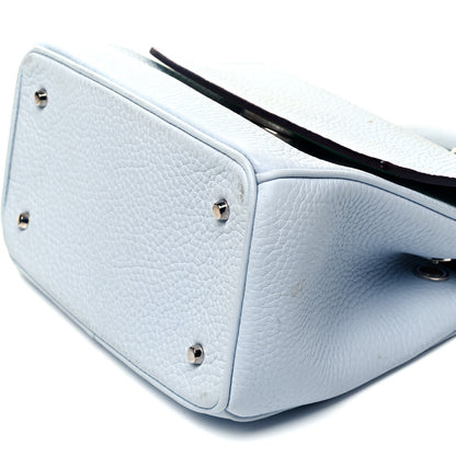 Christian Dior Bullcalf Mini Be Dior Flap Light Blue Green 8 of 8