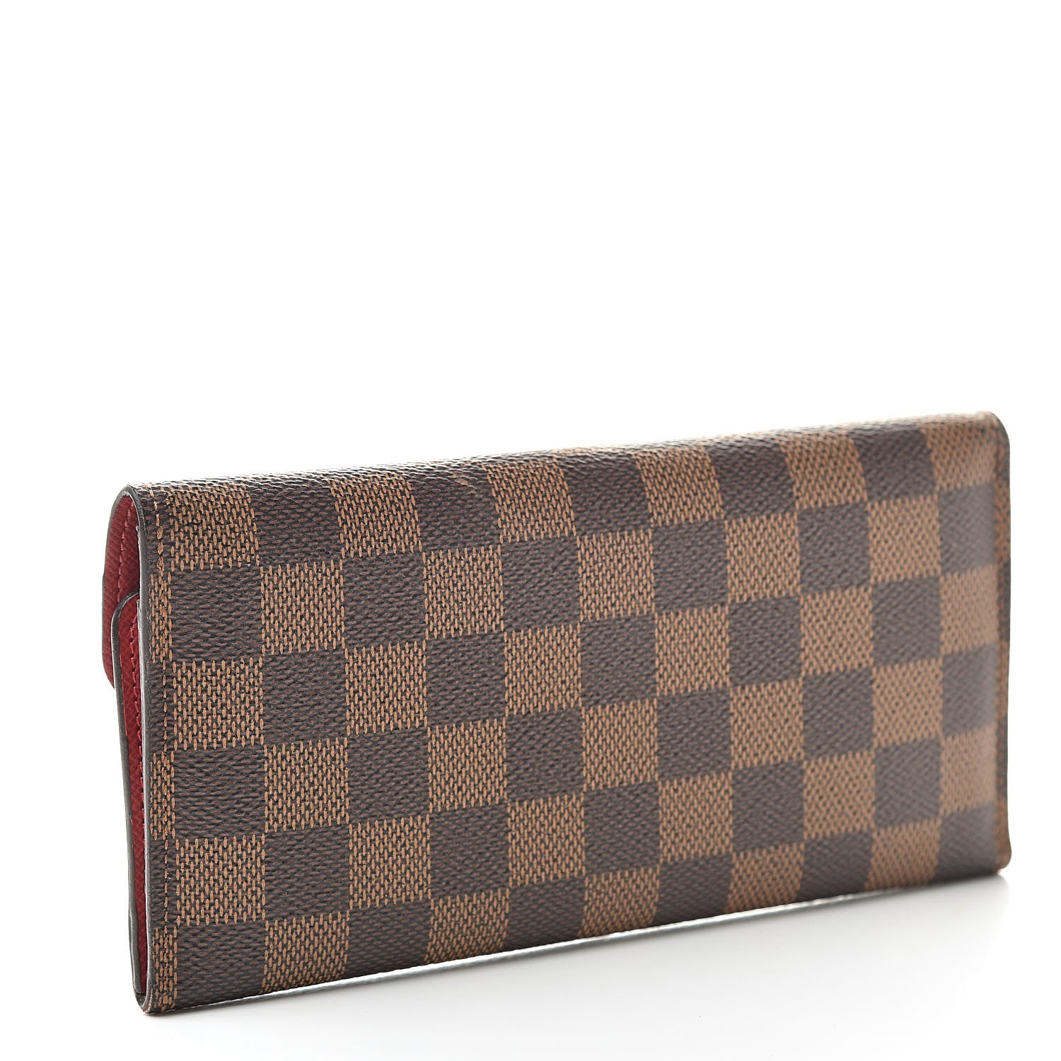 Louis Vuitton Damier Ebene Josephine Wallet Red 4 of 10
