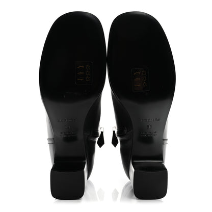 Hermes Calfskin Imperial 50 Ankle Boots 39 Black 6 of 10